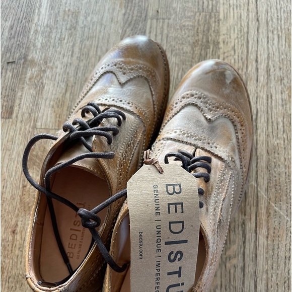 Bed Stu Oxford tan loafer size 7.5 - Picture 1 of 5